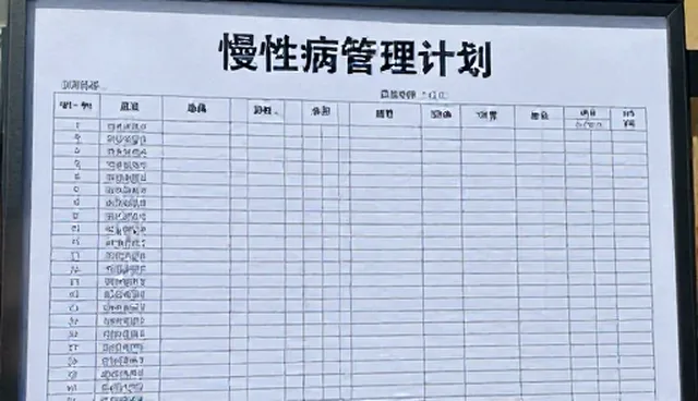 慢性病管理计划在健康检查中的实际应用分析