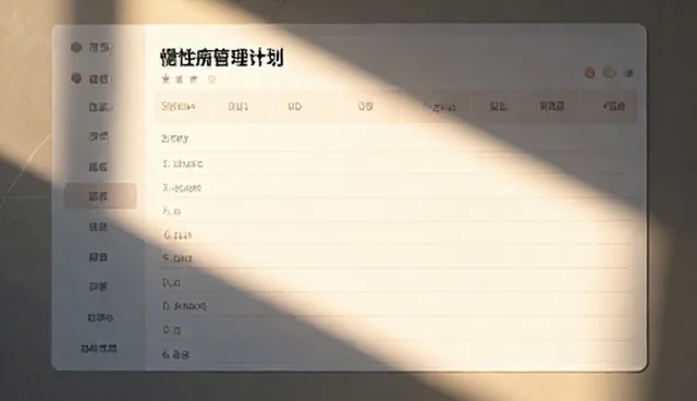 慢性病管理计划在社区医疗中的实际应用分析